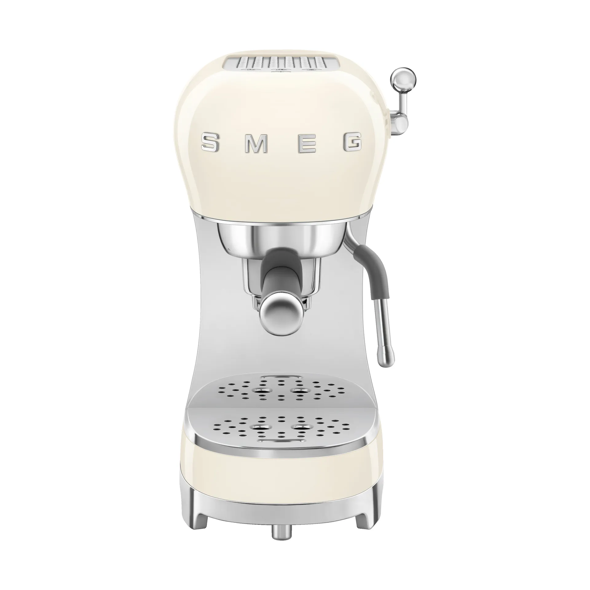 Smeg 50's Style espressomaskine, Crème hvid Smeg