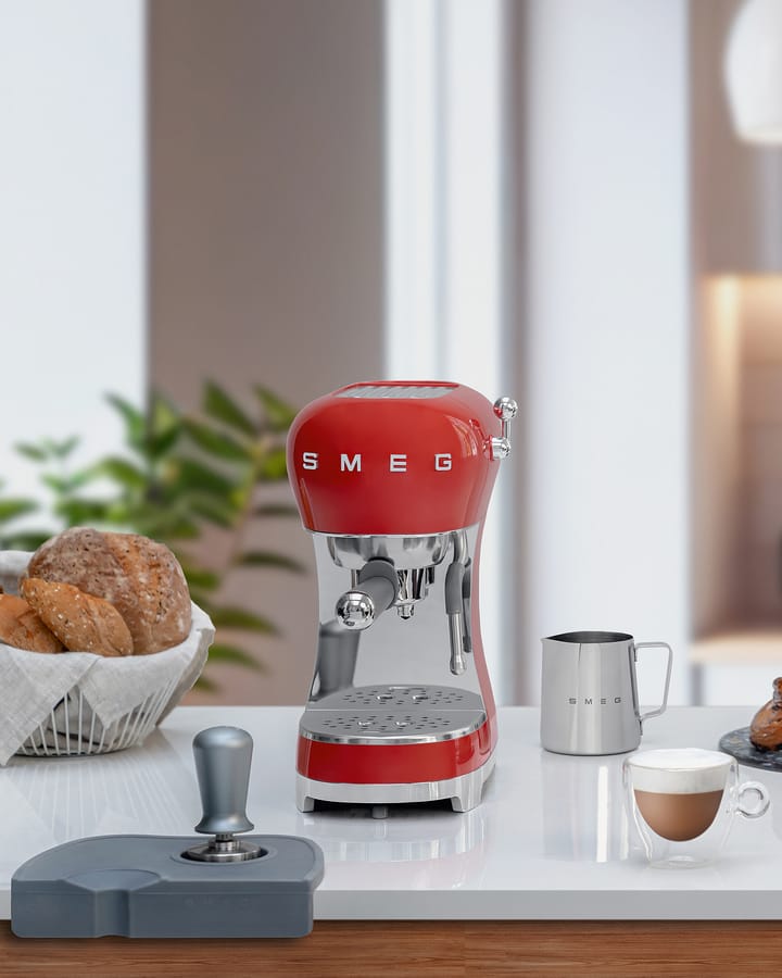 Smeg 50's Style espressomaskine, Rød Smeg