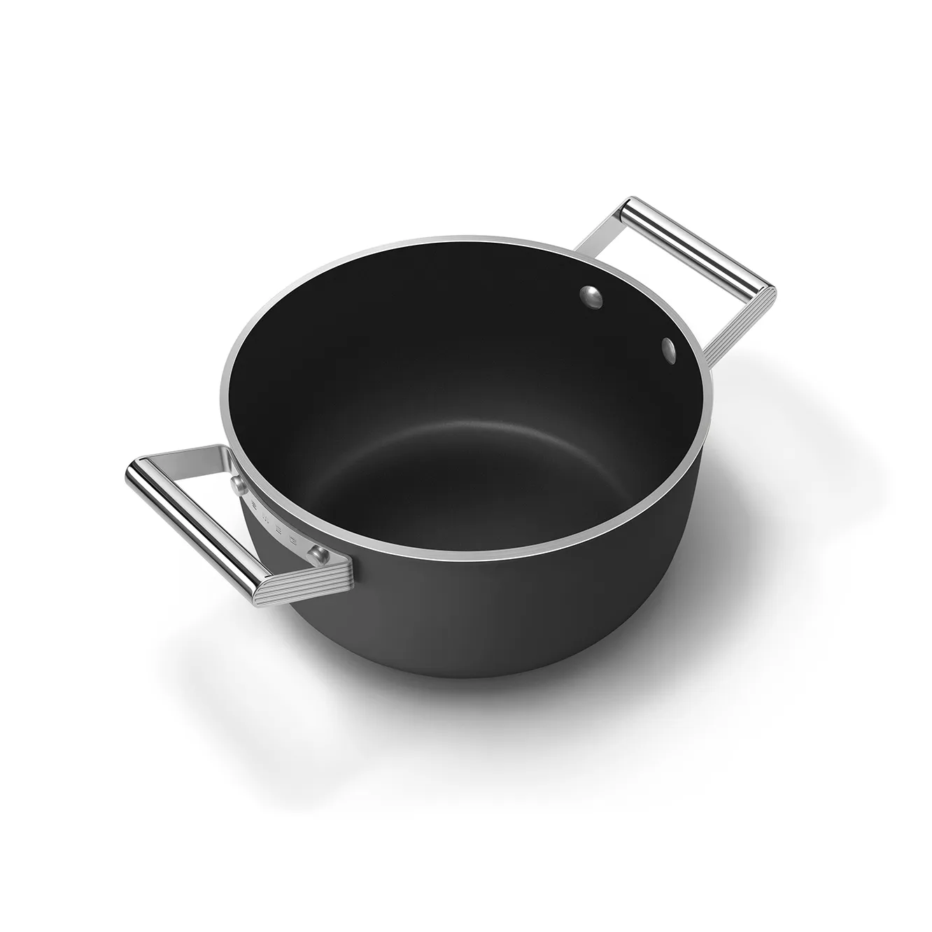 Smeg 50's style gryde keramisk Ø24 cm, Black Smeg