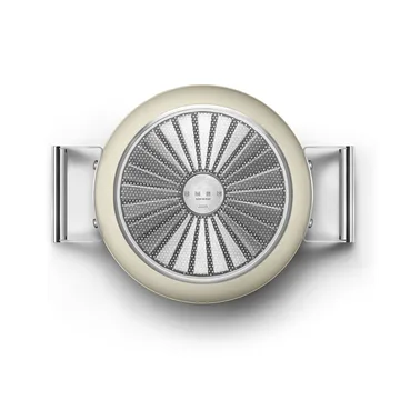 Smeg 50's style gryde keramisk Ø24 cm - Cream - Smeg