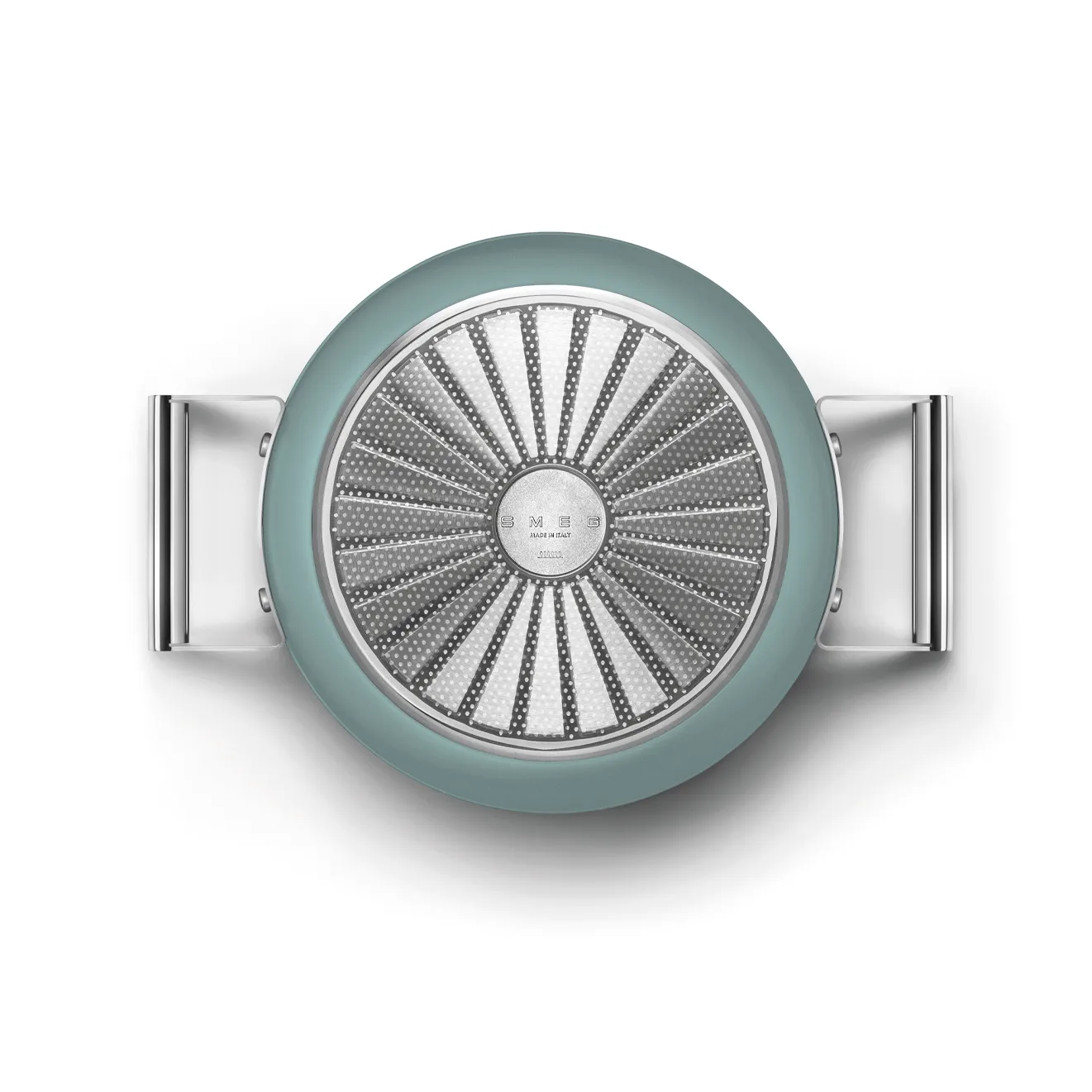 Smeg 50's style gryde keramisk Ø24 cm, Emerald green Smeg