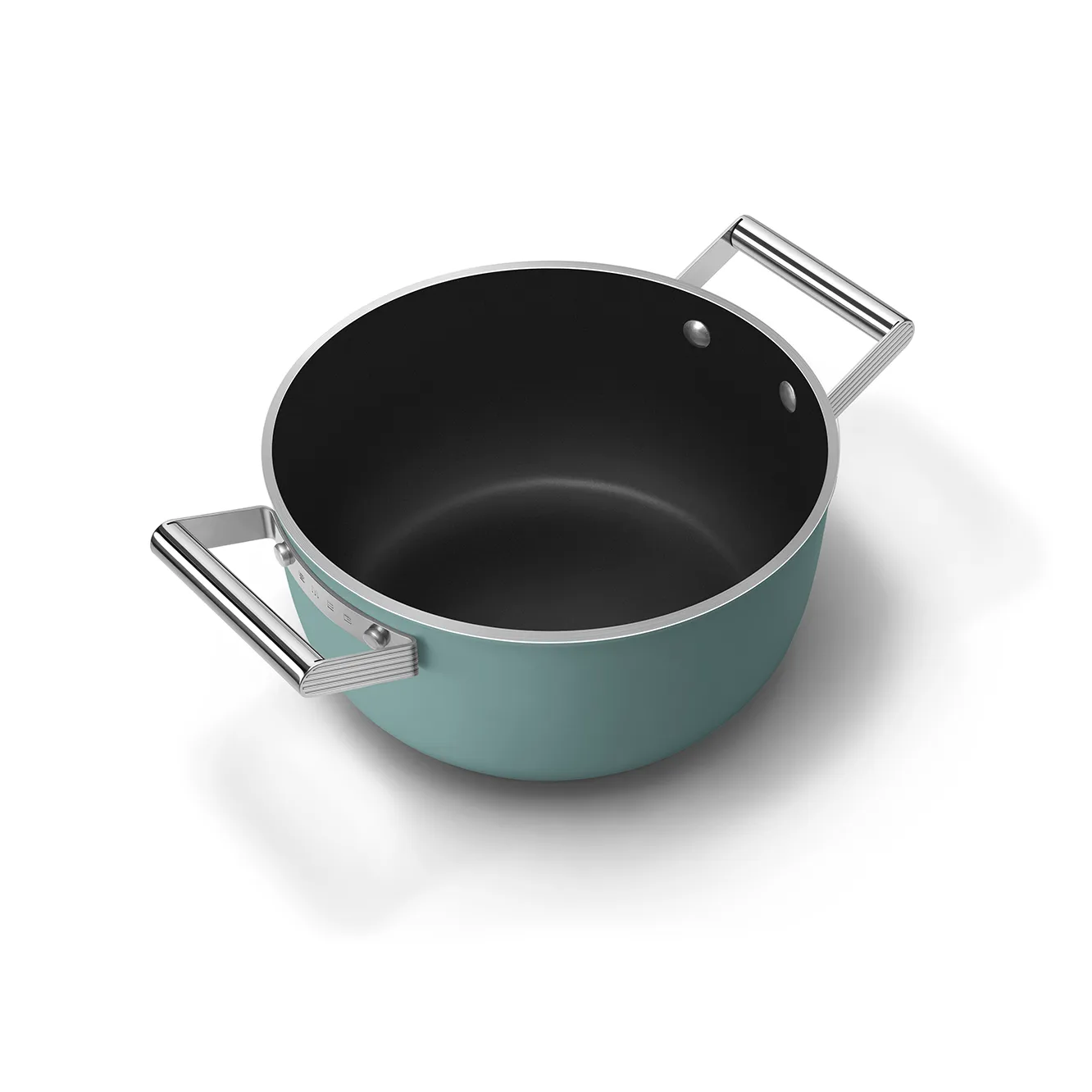 Smeg 50's style gryde keramisk Ø24 cm, Emerald green Smeg