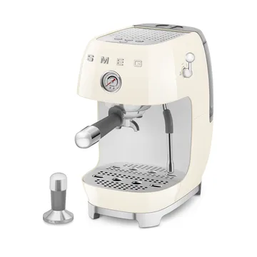Smeg 50's style halvautomatisk espressomaskine ECF03 - Creme - Smeg