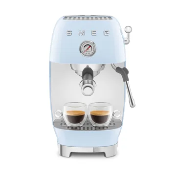Smeg 50's style halvautomatisk espressomaskine ECF03 - Pastel blue - Smeg