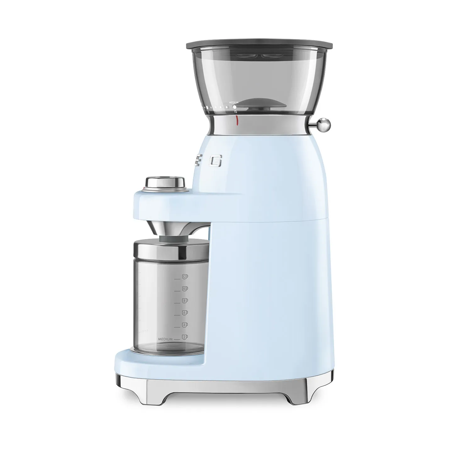 Smeg 50's style kaffekværn CGF03, Pastel blue Smeg