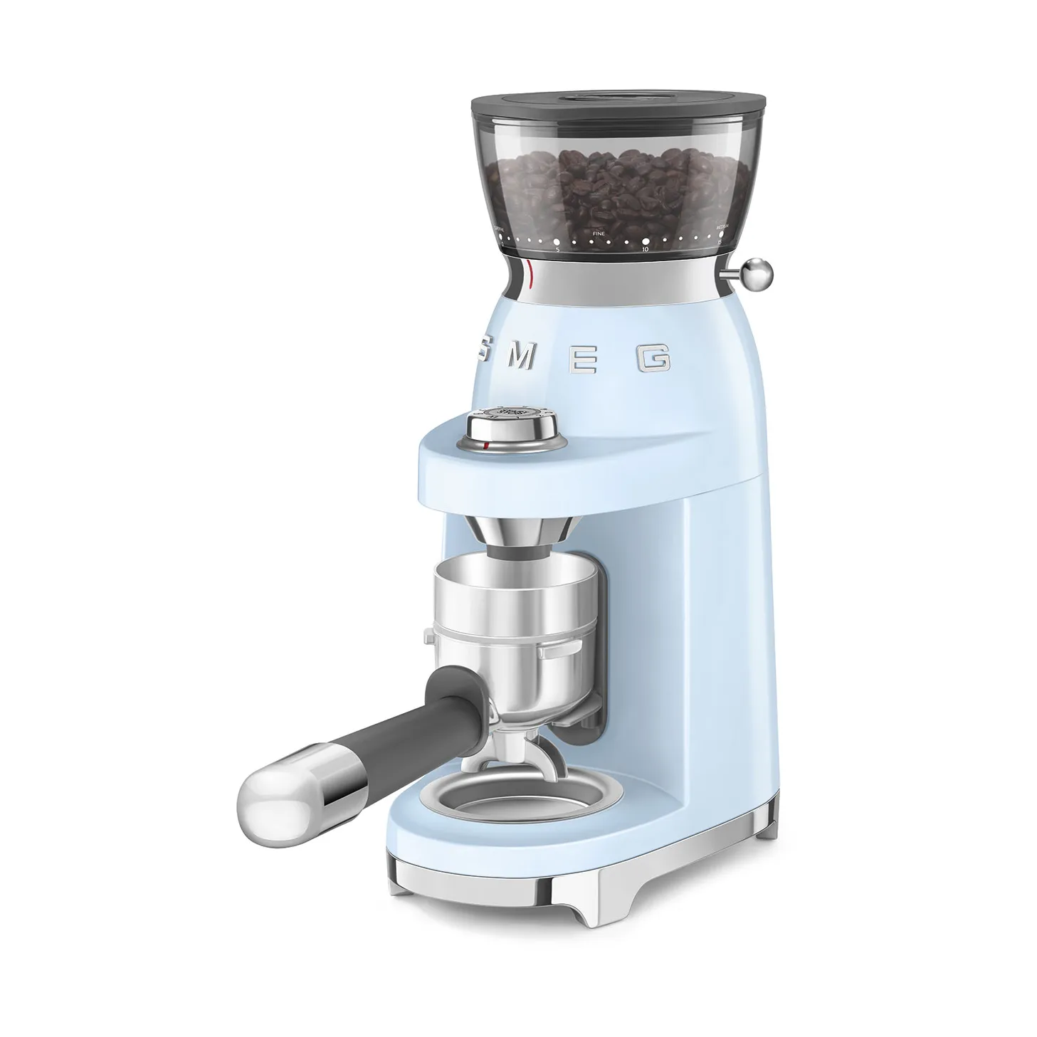 Smeg 50's style kaffekværn CGF03, Pastel blue Smeg