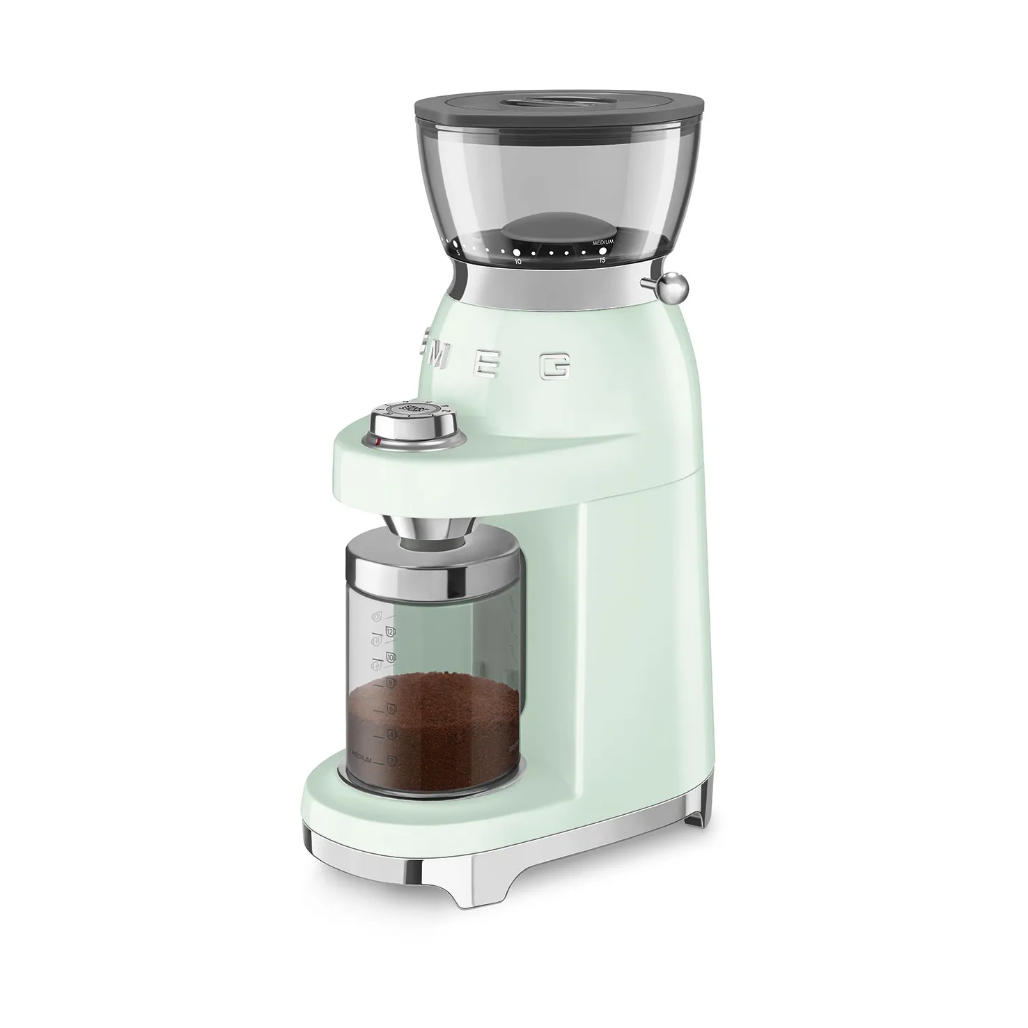 Smeg 50's style kaffekværn CGF03, Pastel green Smeg
