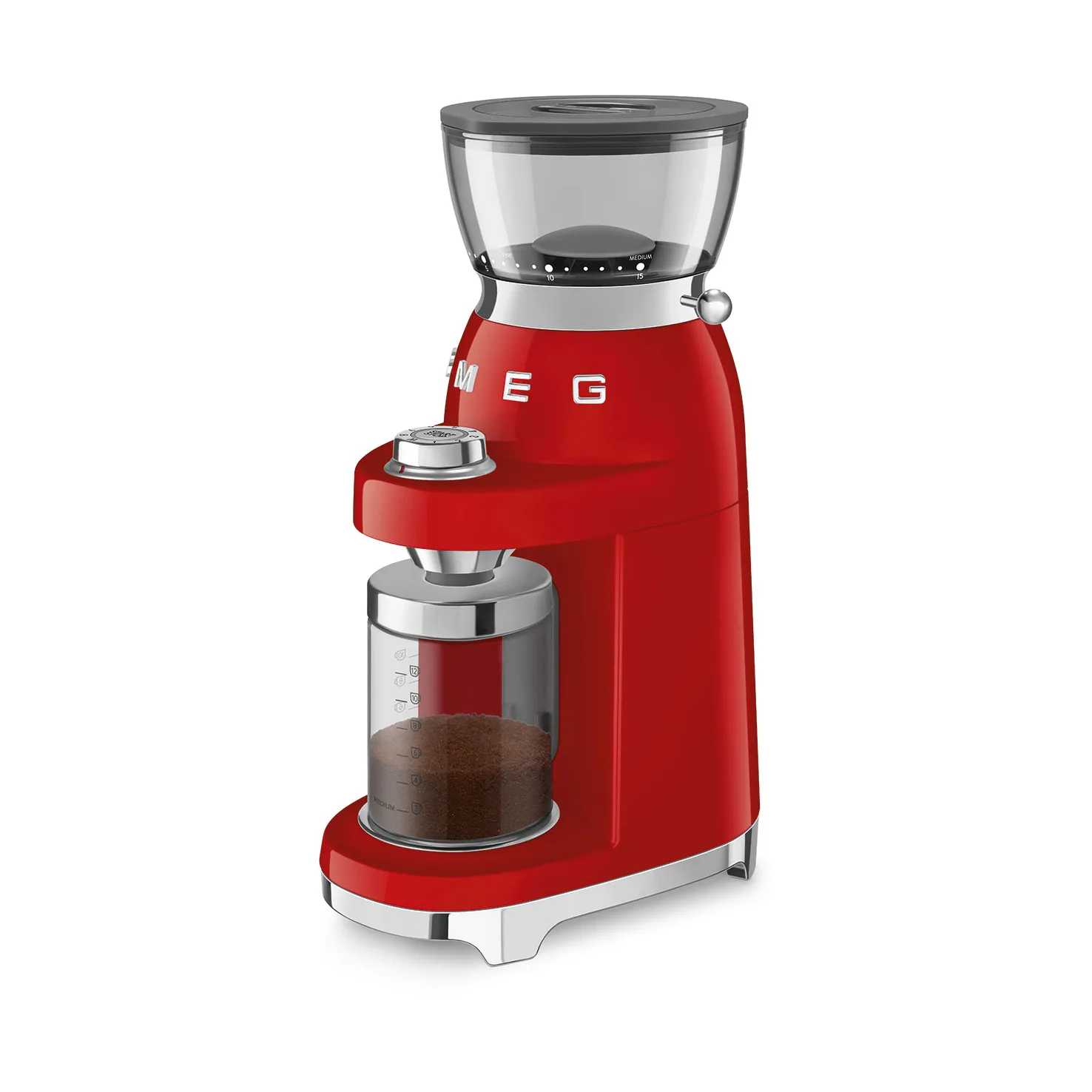 Smeg 50's style kaffekværn CGF03, Red Smeg