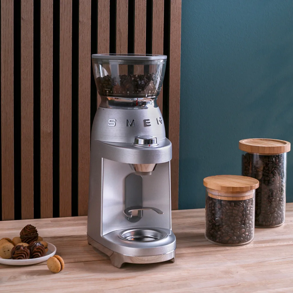 Smeg 50's Style kaffekværn, Chrome Smeg
