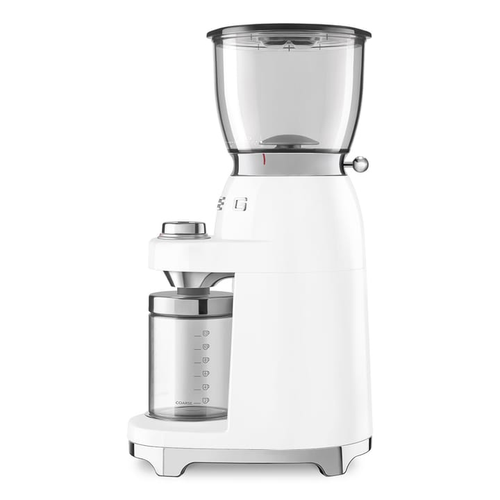 Smeg 50's Style kaffekværn med genanvendet materiale, Hvid Smeg