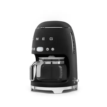 Smeg 50's Style kaffemaskine 10 kopper - Matt black - Smeg