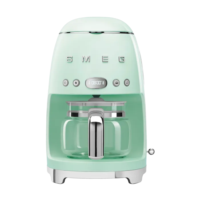 Smeg 50's Style kaffemaskine 10 kopper, Pastelgrøn Smeg