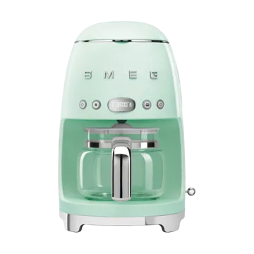 Smeg 50's Style kaffemaskine 10 kopper - Pastelgrøn - Smeg