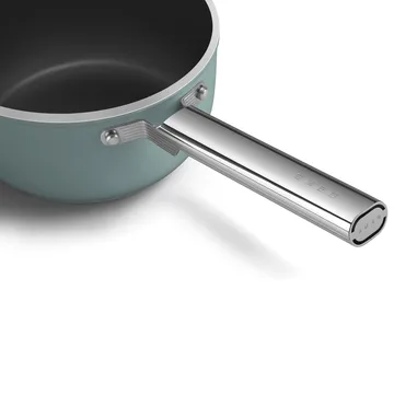 Smeg 50's style kasserolle keramisk Ø20 cm - Emerald green - Smeg