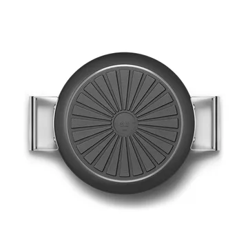 Smeg 50's style keramisk sauterpande med låg Ø28 cm - Black - Smeg