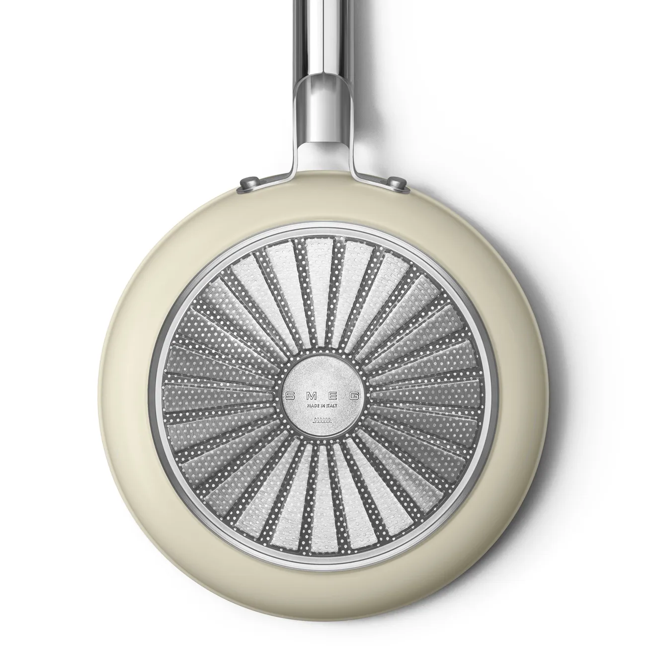 Smeg 50's style keramisk stegepande Ø20 cm, Cream Smeg