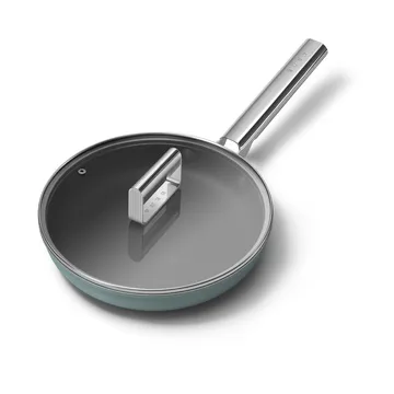 Smeg 50's style keramisk stegepande Ø24 cm - Emerald green - Smeg