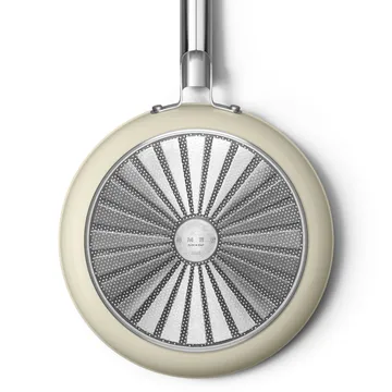 Smeg 50's style keramisk stegepande Ø28 cm - Cream - Smeg