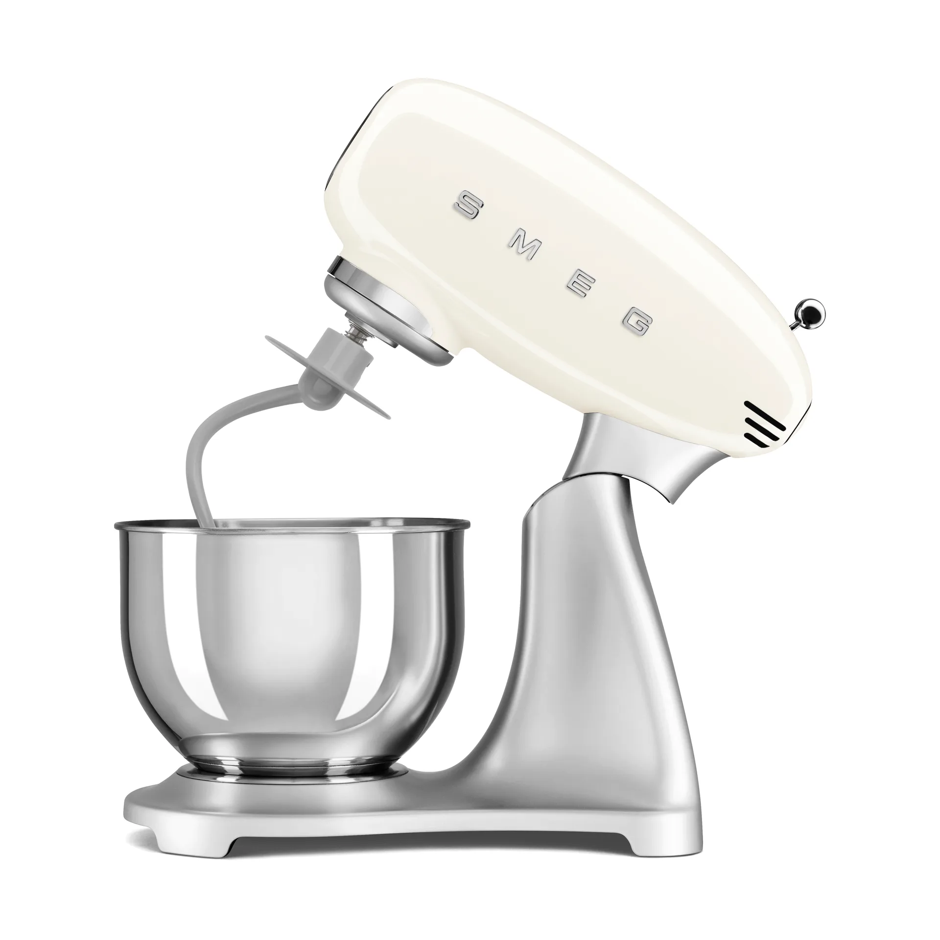 Smeg 50's Style køkkenmaskine 4,8 L, Creme-sølv 800 W Smeg