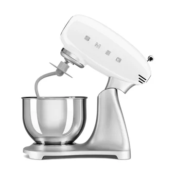 Smeg 50's Style køkkenmaskine 4,8 L - Hvid-sølv 800 W - Smeg
