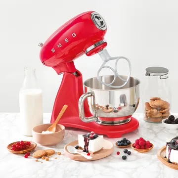Smeg 50's Style køkkenmaskine 4,8 L - Rød - Smeg