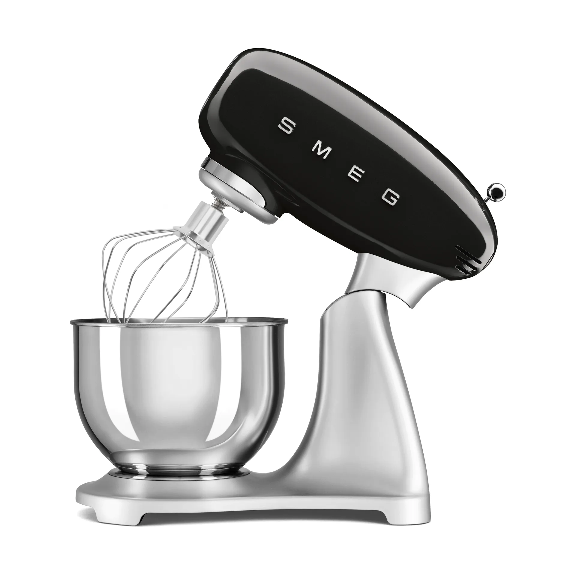 Smeg 50's Style køkkenmaskine 4,8 L, Sort-sølv 800 W Smeg