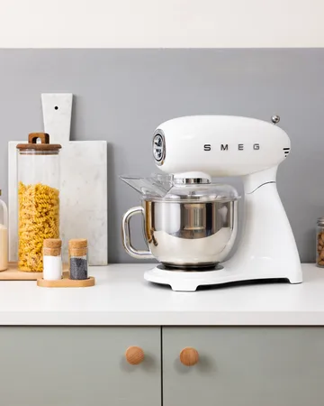 Smeg 50's style køkkenmaskine - Hvid, 1000 W, 4,8 l - Smeg