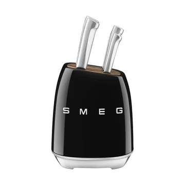Smeg 50's Style knivset 7 dele - Black - Smeg