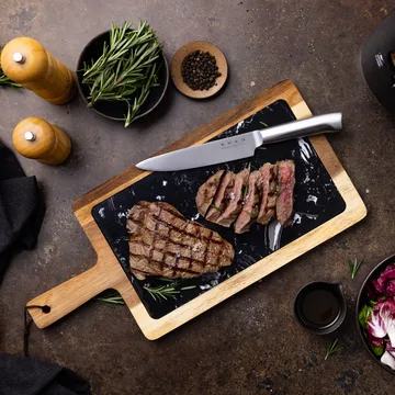 Smeg 50's Style knivset 7 dele - Black - Smeg