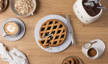 Smeg 50's Style knivset 7 dele - Creme - Smeg