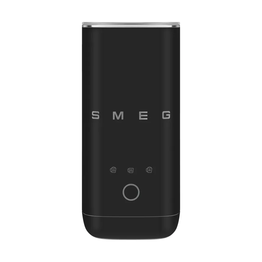 Smeg 50's style mini mælkeskummer, Sort Smeg