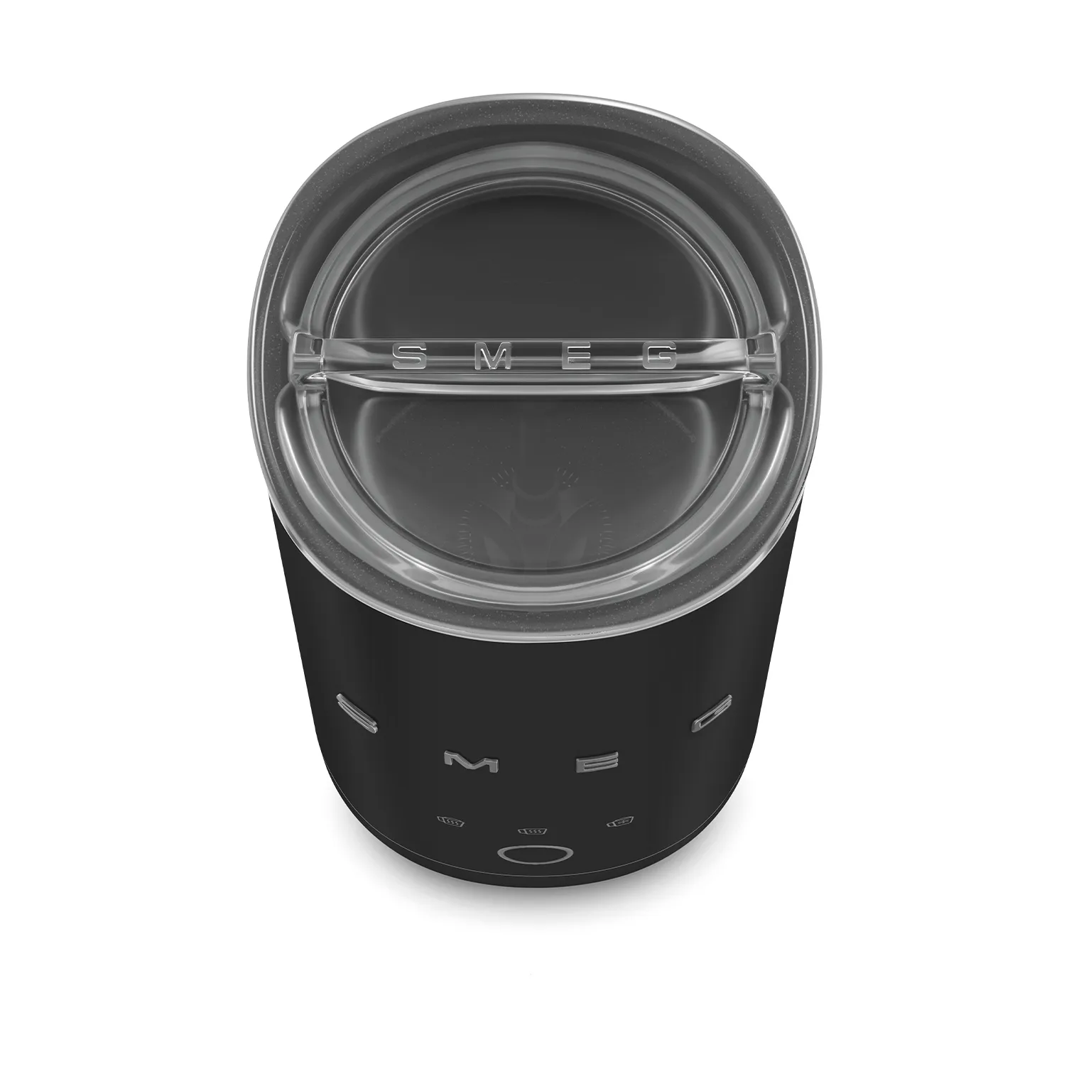 Smeg 50's style mini mælkeskummer, Sort Smeg