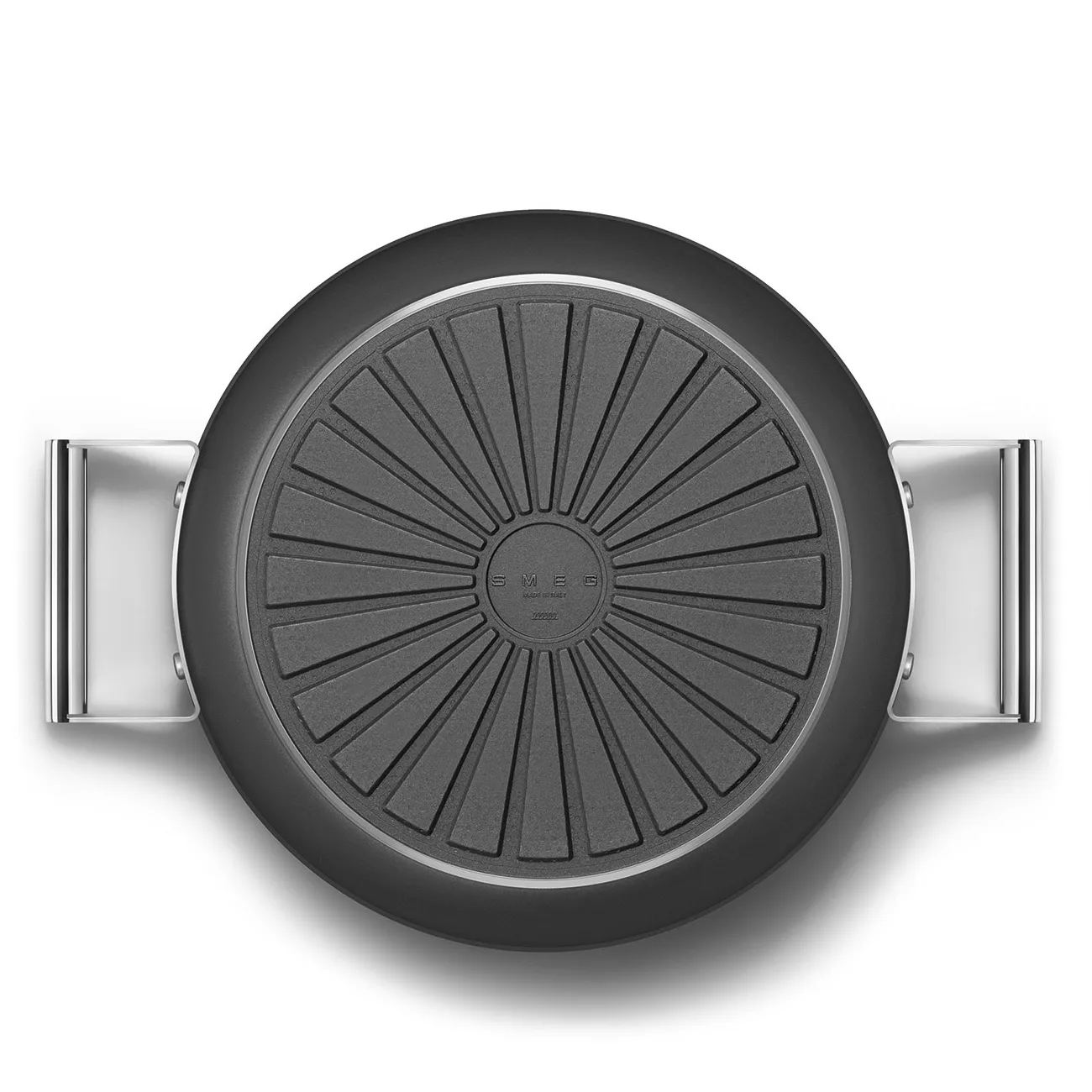 SMEG 50's Style sauterpande med låg Ø28 cm
, Sort Smeg