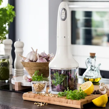 Smeg 50's Style stavblender sæt 4 dele - Creme - Smeg