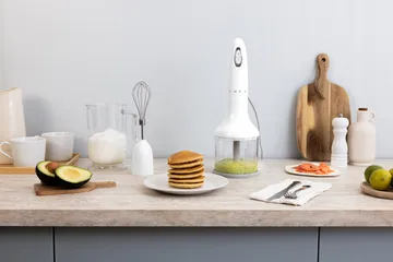 Smeg 50's Style stavblender sæt 4 dele - White - Smeg