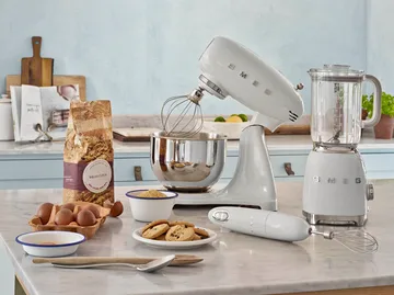 Smeg 50's Style stavblender sæt - Hvid - Smeg