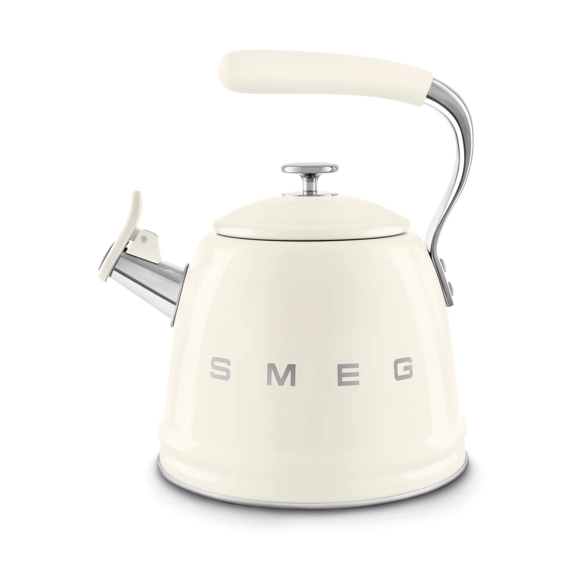 Smeg 50's Style vandkedel med fløjte, Creme Smeg