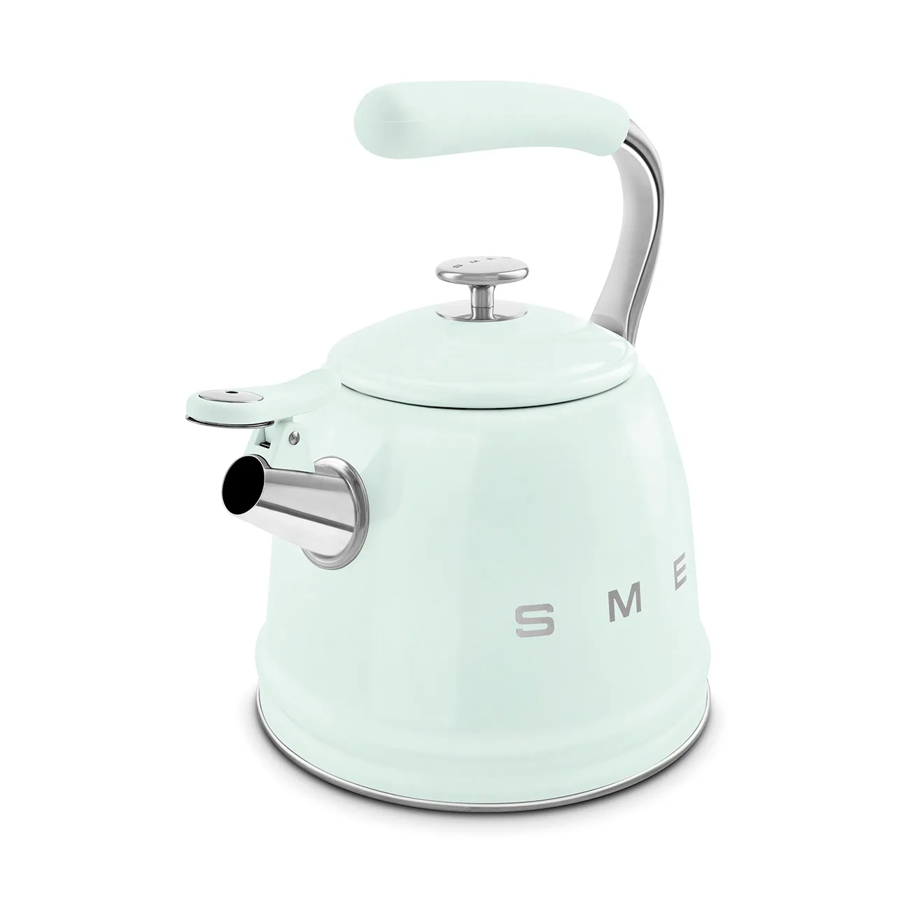 Smeg 50's Style vandkedel med fløjte, Pastell green Smeg