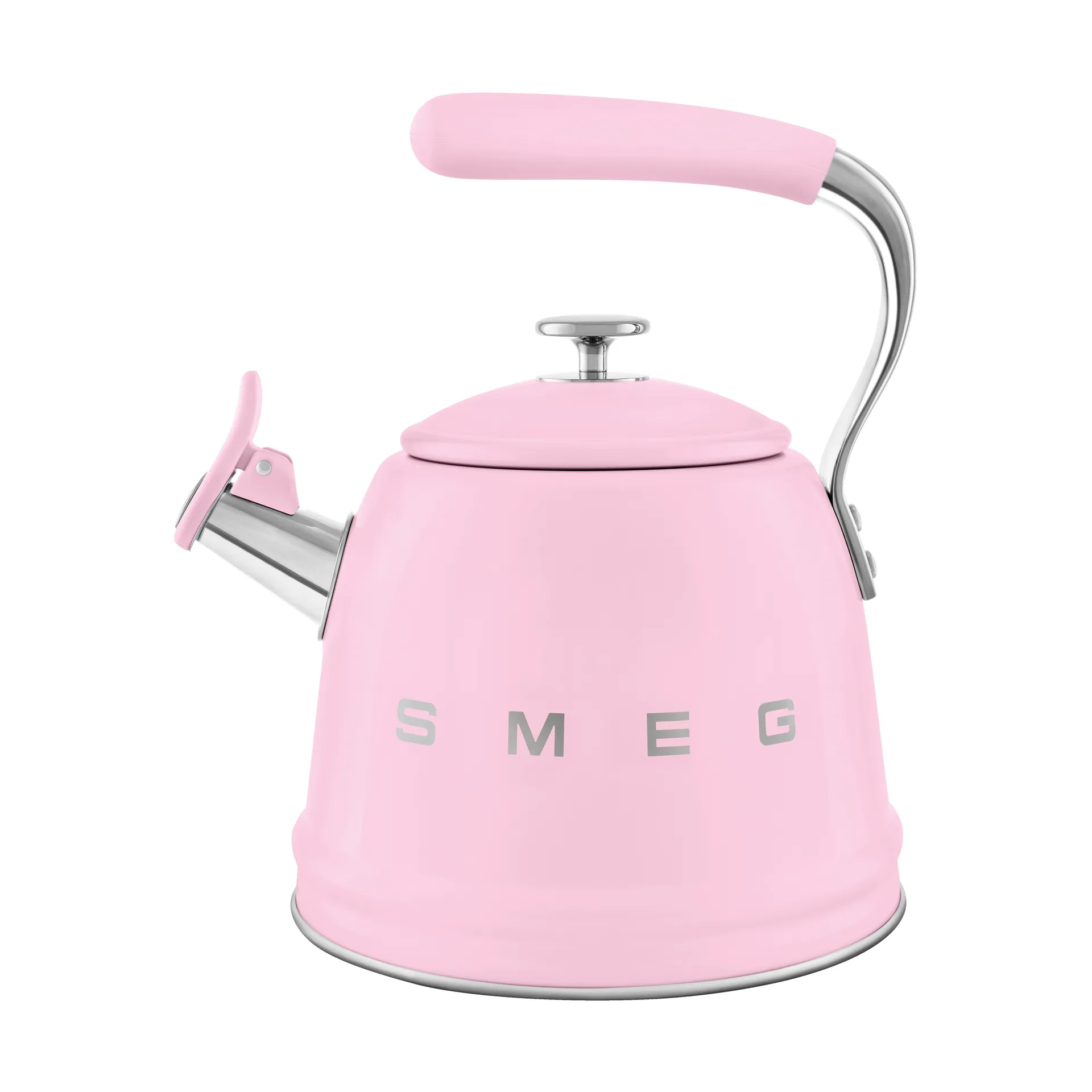 Smeg 50's Style vandkedel med fløjte, Pink Smeg