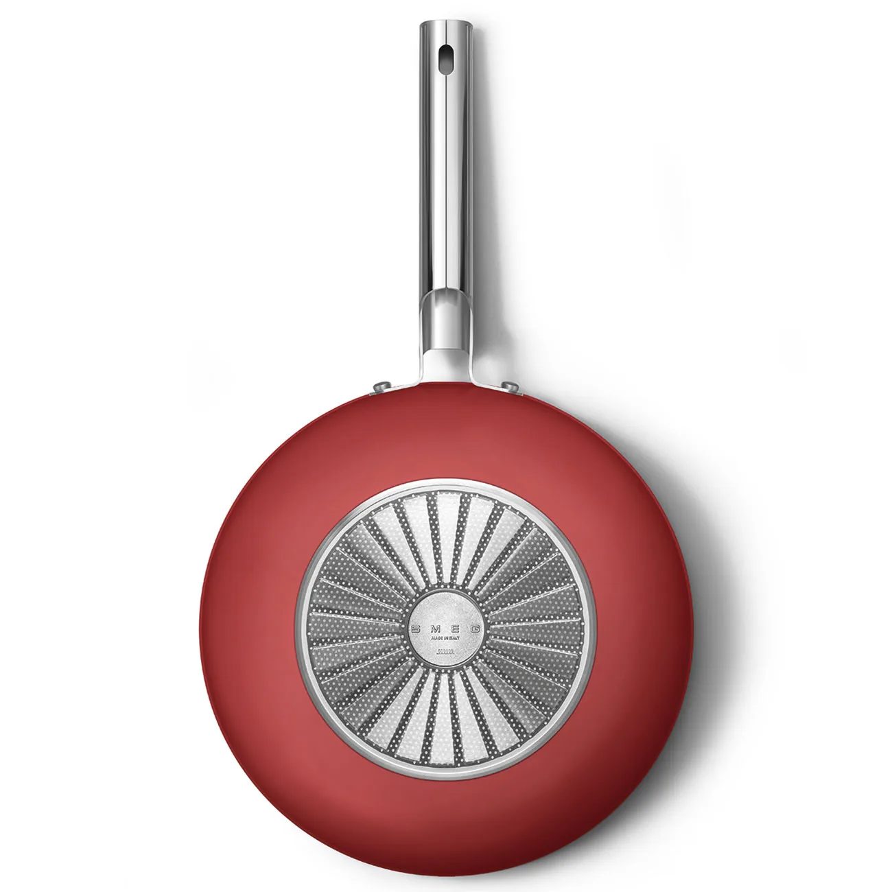 SMEG 50's Style wokpande Ø30 cm , Rød Smeg