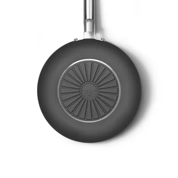 Smeg 50's style wokpande keramisk Ø30 cm - Black - Smeg