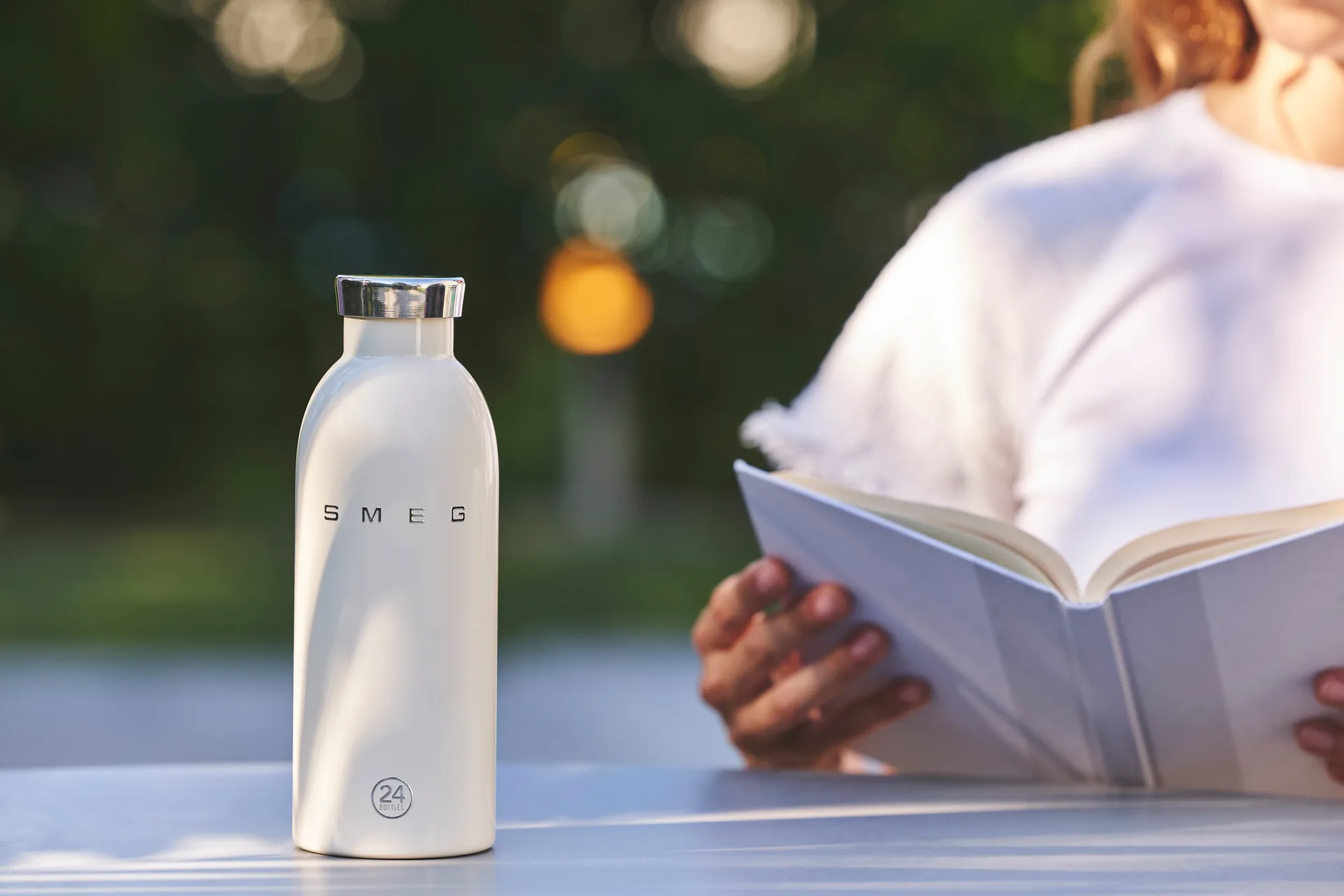 Smeg Clima drikkeflaske, Creme, 0,5 l Smeg
