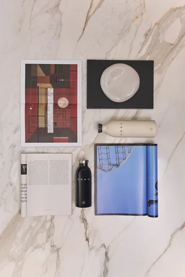 Smeg Clima termoflaske - Creme, 1 l - Smeg