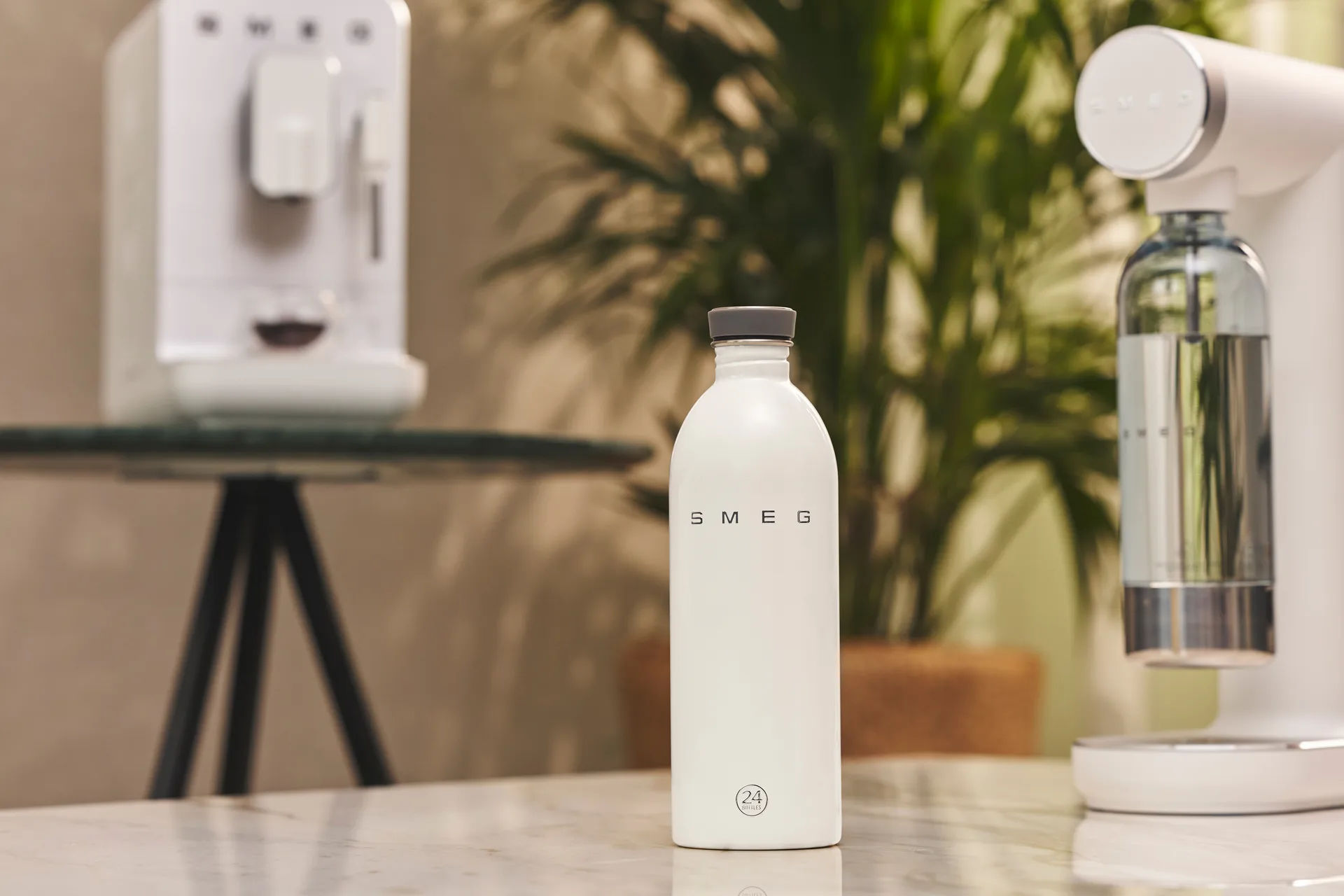 Smeg Clima termoflaske, Hvid, 1 l Smeg
