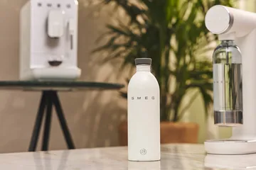 Smeg Clima termoflaske - Hvid, 1 l - Smeg