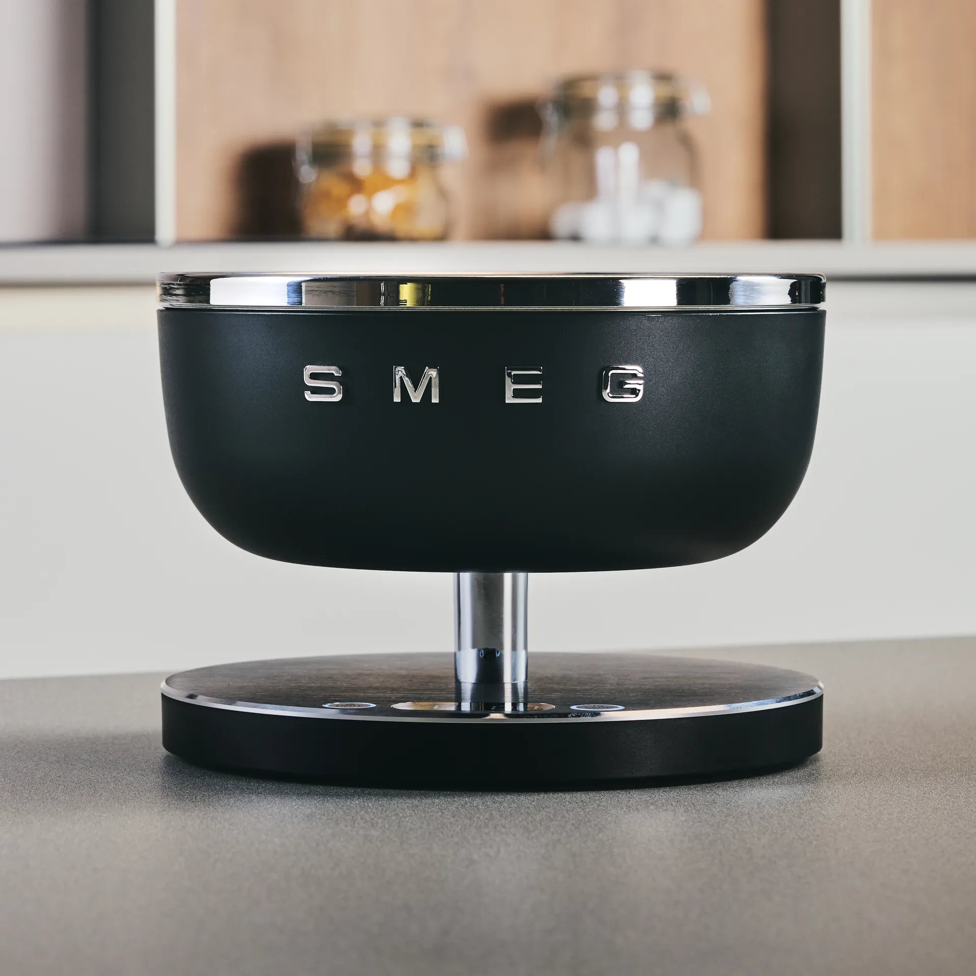 Smeg digital køkkenvægt, Black Smeg