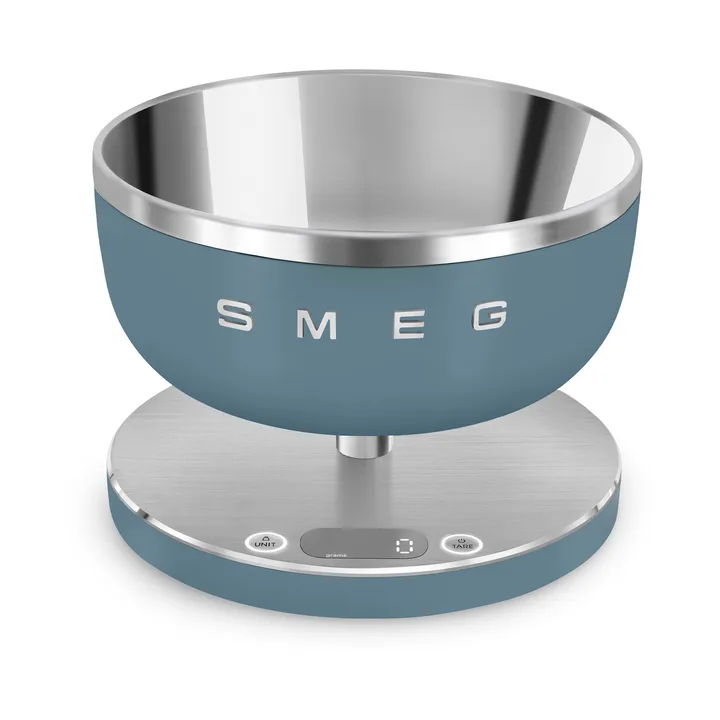 Smeg digital køkkenvægt - Storm blue - Smeg