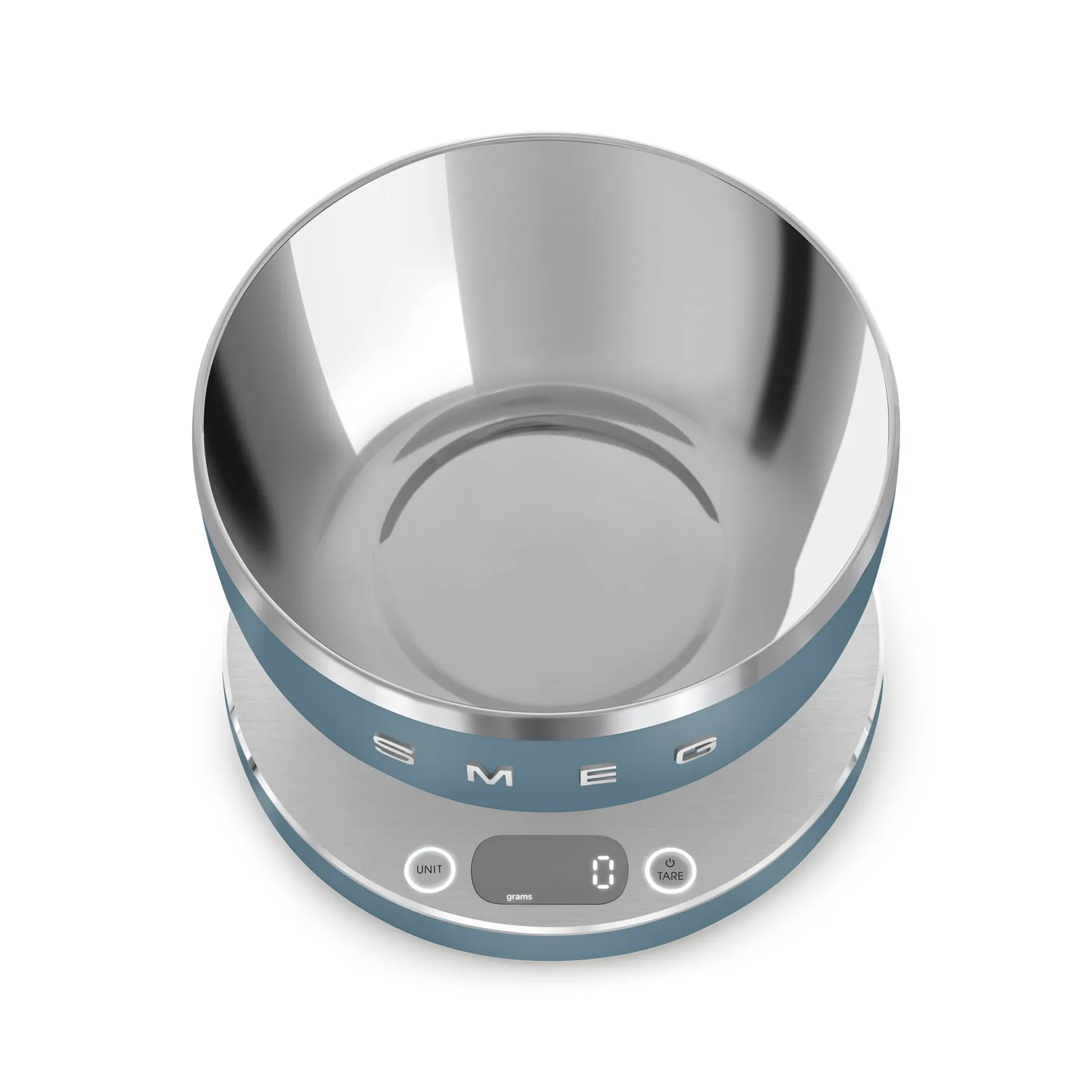 Smeg digital køkkenvægt, Storm blue Smeg