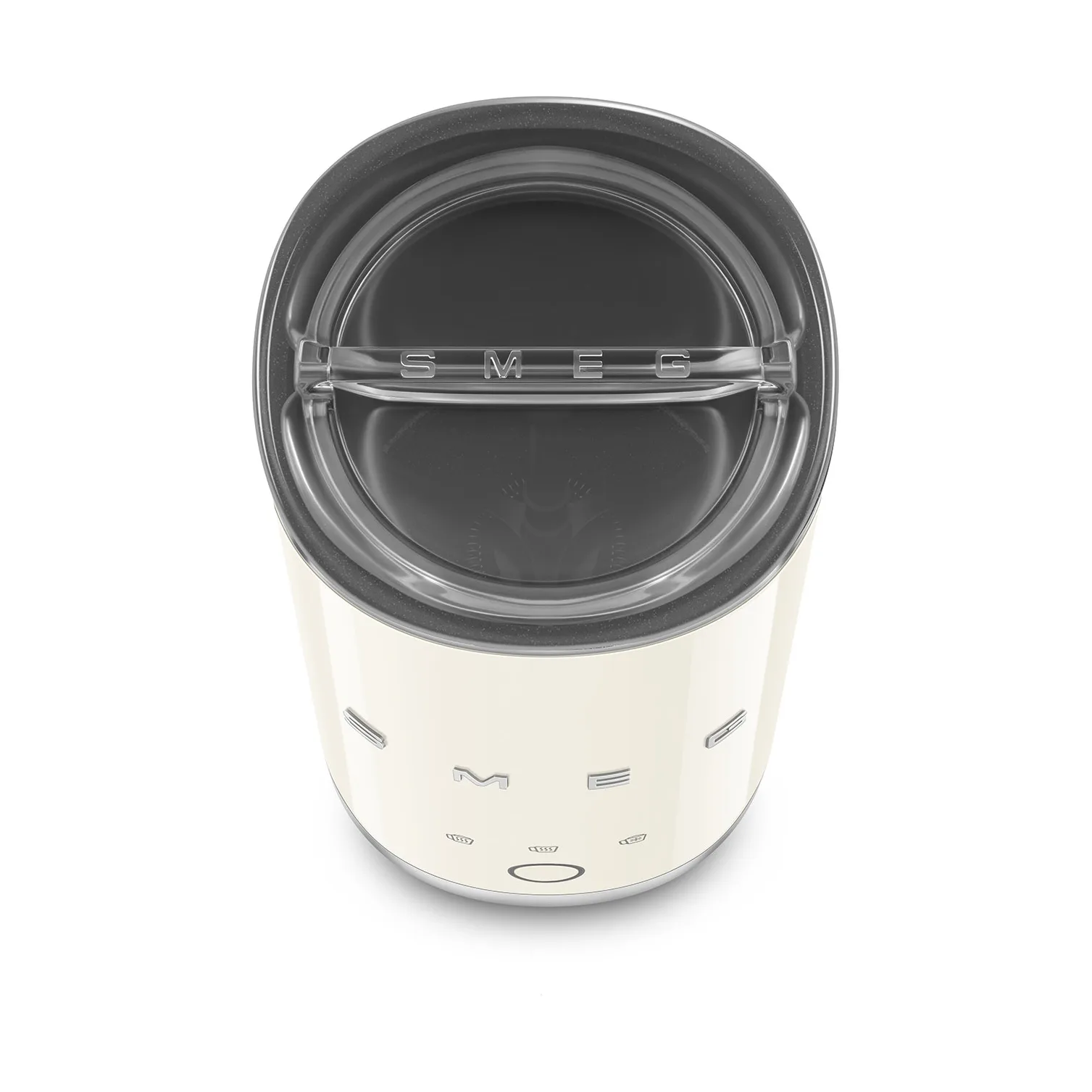 Smeg elektrisk mini-mælkeskummer MFF02, Creme Smeg