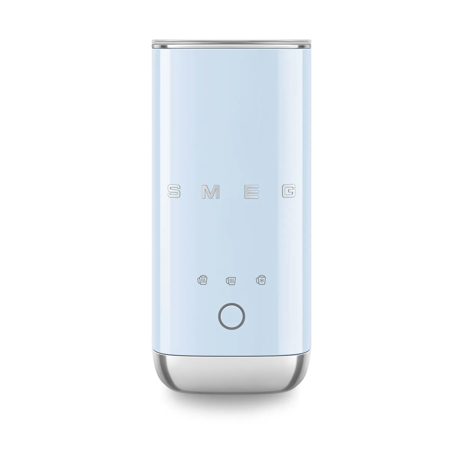 Smeg elektrisk mini-mælkeskummer MFF02, Pastel blue Smeg
